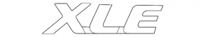 Emblem inscription XLE tailgate Toyota Sienna 11-20
