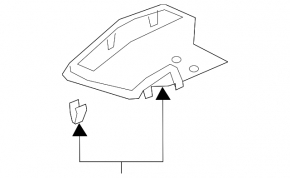 Honda Insight 19-22 Center Console Trim