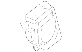 Actuator motor for the heater air conditioner in the 2013 Acura MDX