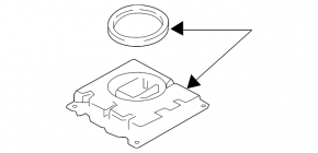 Ignition unit left Audi A5 F5 17- LED