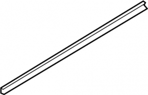 Front left door seal Infiniti Q50 14- lower, torn