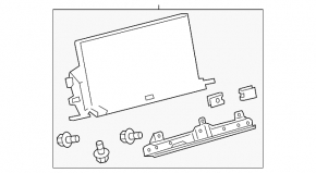 Lexus NX200t NX300h Monitor, Display, Navigation, 15-17 Scratches