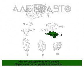 Toyota Highlander 08-10 JBL Audio Amplifier