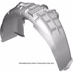 Rear left fender liner Chevrolet Bolt 17-