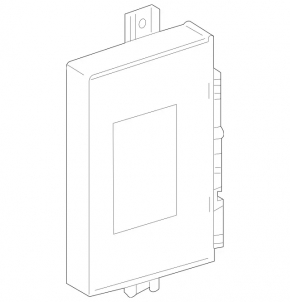 KEYLESS ENTRY CONTROL MODULE UNIT Mercedes W221 broken mount
