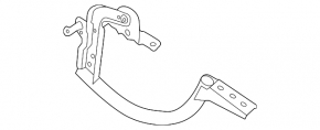 Trunk lid hinge right Ford Focus mk3 11-18 4d