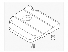 Mazda6 09-13 2.5 Engine Cover
