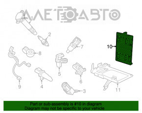 ECU block engine computer Dodge Journey 11-14 2.4