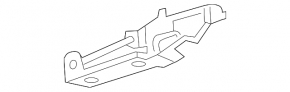 Right bonnet hinge Mercedes W211