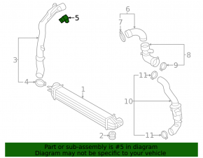 Boost Sensor Mini Cooper Clubman R55 07-14 1.6 turbo