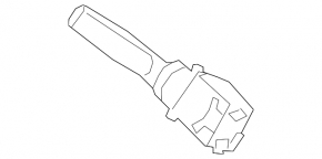 Left steering column switch Honda Civic X FC 19-21 under fog lights