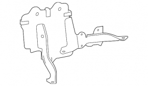 Acura TLX 15-20 2.4 Engine Control Unit Mount