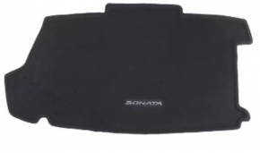 Small trunk mat Hyundai Sonata 11-13 hybrid, cloth black,