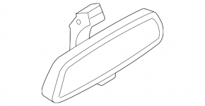 Interior mirror BMW X3 F25 11-17 with control, auto-dimming