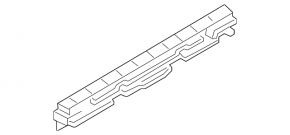 Fastening of threshold right front right BMW 5 G30 17-23