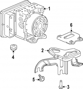 Honda Civic XI FE/FL 22-26 ABS Bracket
