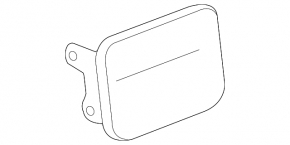 Fuel filler flap Toyota Camry v50 12-14 usa poke