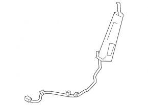 Airbag front right seat Acura MDX 14-20