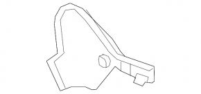 Chevrolet Malibu 16-25 passenger seat trim, left side, gray, worn