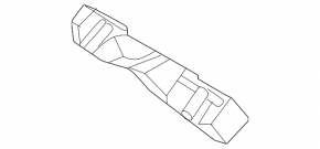 Front bumper mount right wing Kia Niro 23-