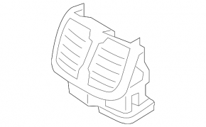 Hyundai Tucson 19-21 center console air vent