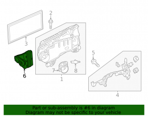 Air duct from the air intake Mercedes W212 10-16