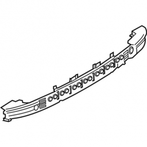 Lincoln MKX 16-18 Rear Bumper Absorber