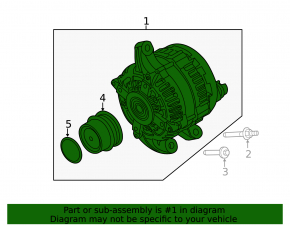 Generator Ford Explorer 16-19 3.7