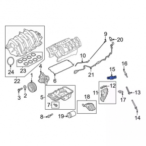 Ford Edge Oil Pressure Solenoid Valve 19- 2.0T