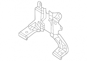 Hood lock plate Mazda CX-50 23-26