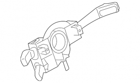 Steering column switch guitar assembly Audi A6 C7 12-18