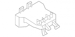 Mount COMFORT BODY COMPUTER CONTROL MODULE Audi Q7 16-25
