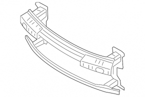 Mini Cooper Countryman R60 10-16 Front Bumper Reinforcement