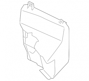 Additional radiator deflector BMW 5 GT F07 10-17 N55 N63