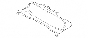 Air duct radiator deflector lower BMW i3 14-20 large