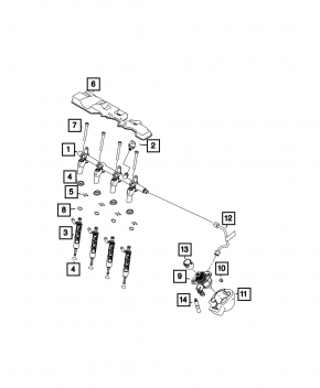 Jeep Compass 23-25 2.0T Spray Nozzle