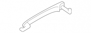 Mitsubishi Outlander 14-17 rear outer door handle