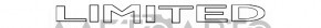 Emblem inscription LIMITED trunk door Toyota Highlander 20-