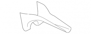 Interior mirror cover Audi A4 B8 08-16 beige