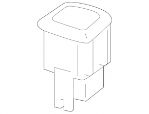 Cup holder heating button Mercedes GLS-class X166 13-19