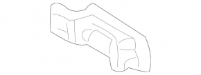 Mercedes W211 trunk light