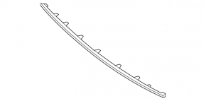 Front bumper lower central molding Mercedes S-class W222 18-20