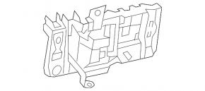 Distribution plate of battery Mercedes GLA 15-20