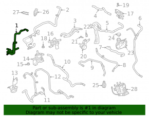 Ford Mustang Mach-E 21-26 Cooling System Hoses