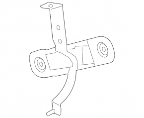 Bracket auxiliary cooling pump BMW F30 17-18 B46 small