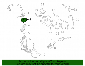 EGR Valve Nissan Altima 19-25 2.5