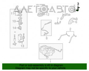 Fuel filler cap Honda CRZ 11-16