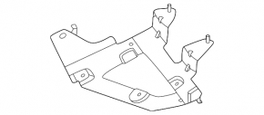 Bracket VTC, VCR Control Module Nissan Murano 25-26