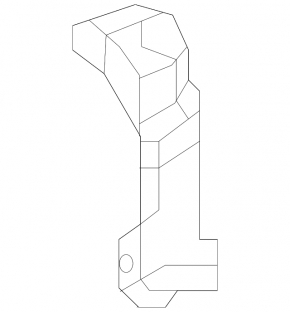 Cooling Motor Bracket Polestar 2 21- 2 parts