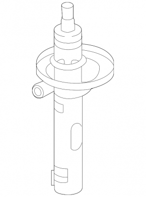 Front left shock absorber VW Atlas 18-26